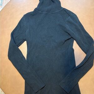 SHEIN Classic Black Turtleneck Sweater